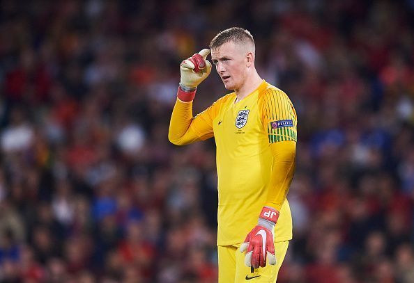 Pickford played a crucial role in the buildup to England's first two goals