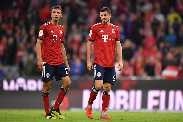 Bayern Munich are struggling this year at the Bundesliga
