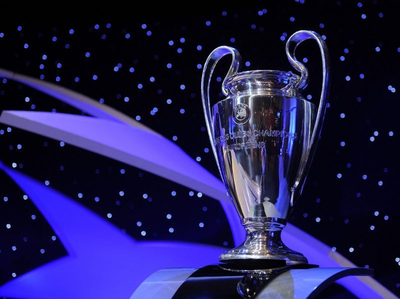 Image result for champions league trophy road to madrid
