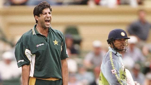 Wasim Akram bowled five wides in the match