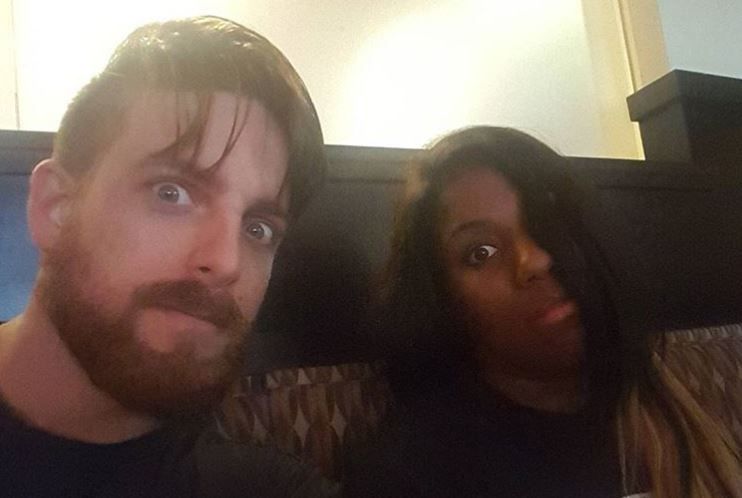 Matthew Palmer and Ember Moon