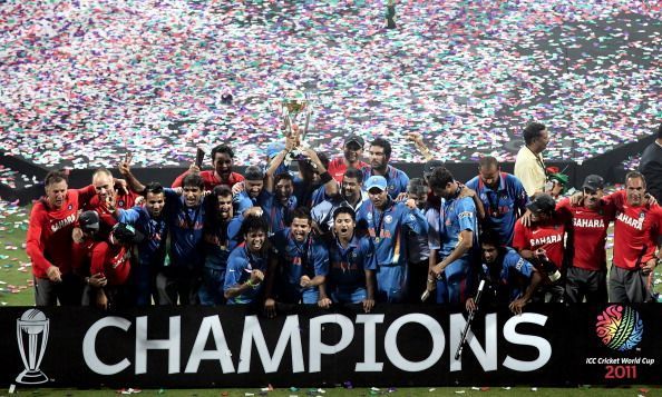 India ended their 28-year World Cup wait on 2011