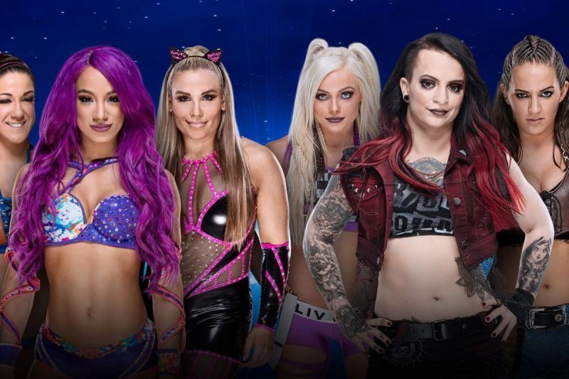 Natalya, Bailey and Sasha Banks defeated the Riott squad