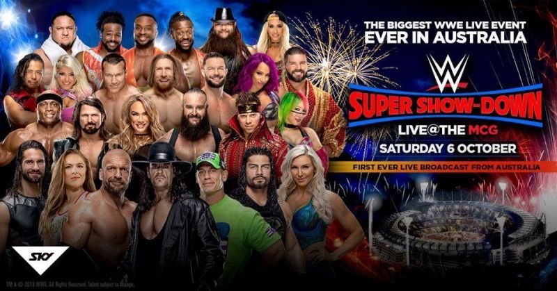 WWE Super Show-Down poster