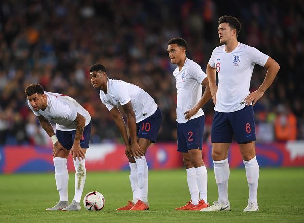 Marcus Rashford&#039;s second-half goal saw England through against Switzerland