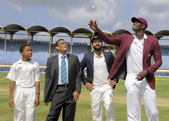 West Indies never gave any anxious moments to the Indian fans