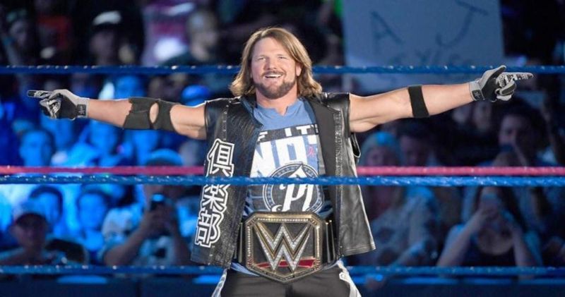 AJ Styles has currently held the WWE Title for 300+ days