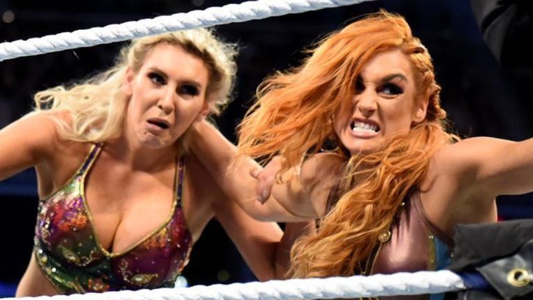 Becky Lynch vs Charlotte Flair for the SD Live Women&#039;s title will take place at Evolution
