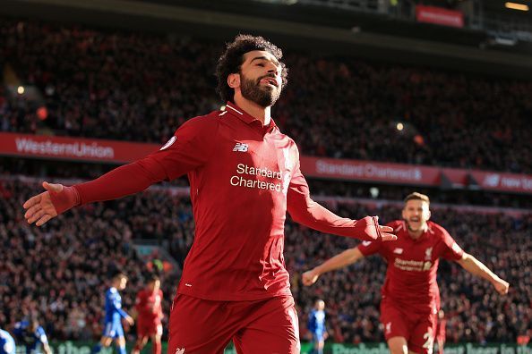 Mohamed Salah scored his fourth goal in three games