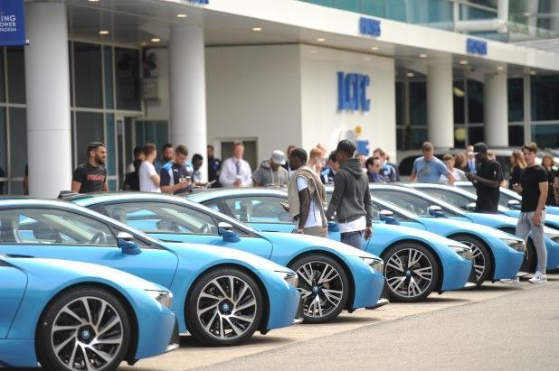 EHe gave away BMW cars to the title winning players.