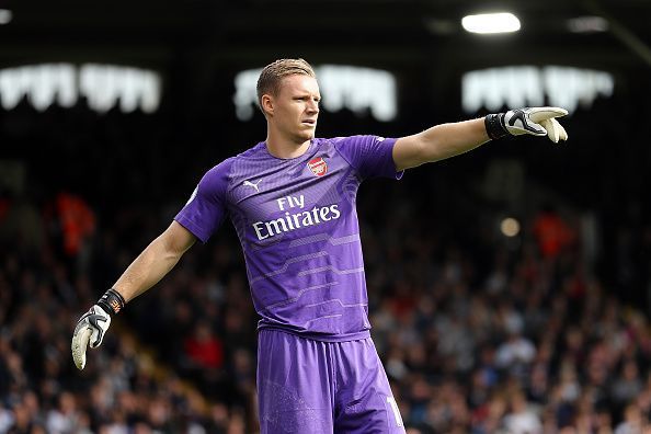 Bernd Leno will keep his place in the place of injured Cech.