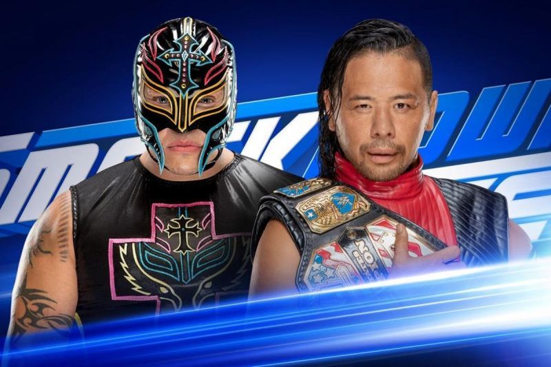 Rey Mysterio vs Shinsuke Nakamura