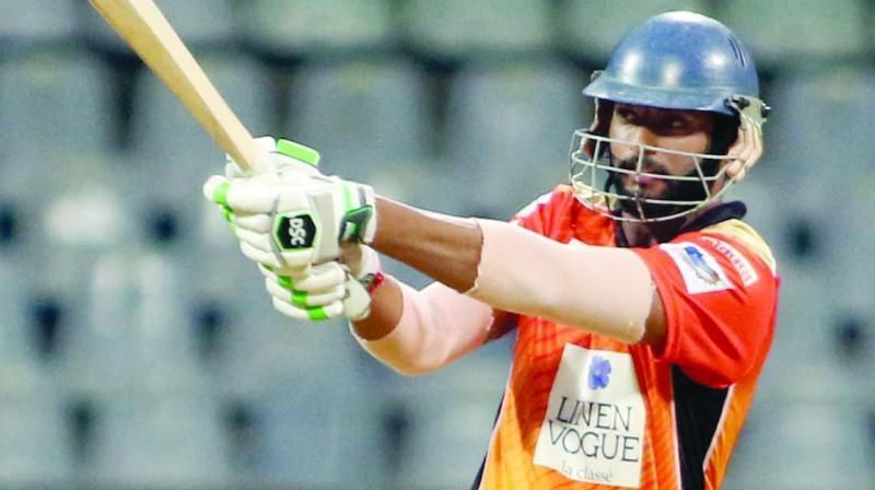 Dubey has the reputation of being a big-hitter