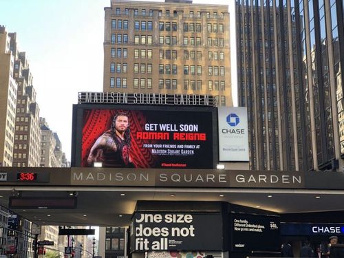 Madison Square Garden's shows it's respect for the WWE Superstar