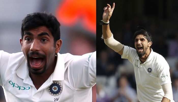 Bumrah and Ishant Sharma - Two very good fast bowlers for India