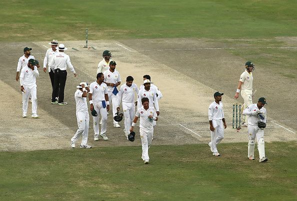 Pakistan v Australia: 1st Test - Day Five