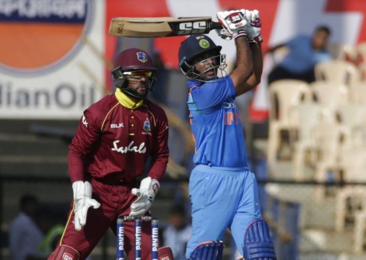 Image result for India vs West Indies 4th ODI Brabourne Ambati Rayudu