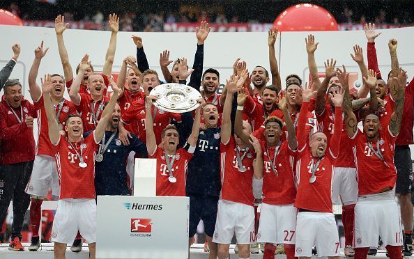 FC Bayern Muenchen have won the last six Bundesliga titles