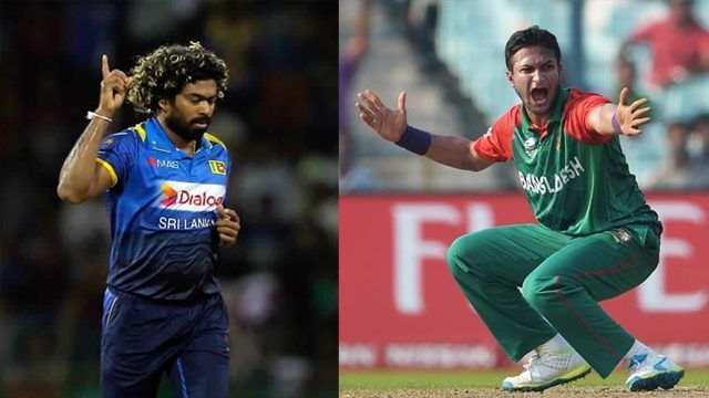 Lasith Malinga and Shakib Al Hasan are amongst the top 5 wicket-takers