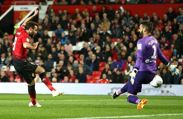 Manchester United v Derby County - Carabao Cup Third Round