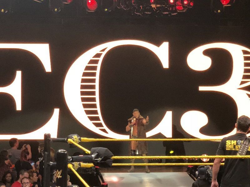 EC3 confronted the Undisputed Era - Credit: Jacob Cohen