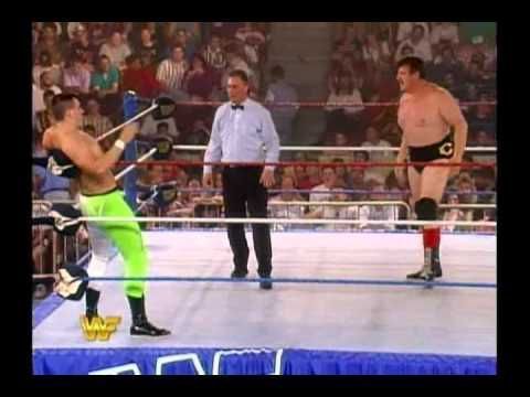 Matt on the left in his WWF Debut.