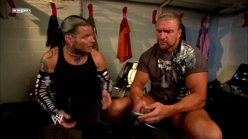Hardy and Hunter have been close freinds for almost two decades 