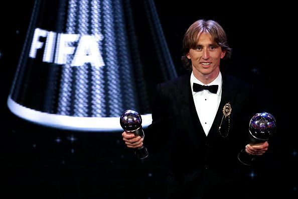 Luka Modric will hope to complete the sweep of the best player award