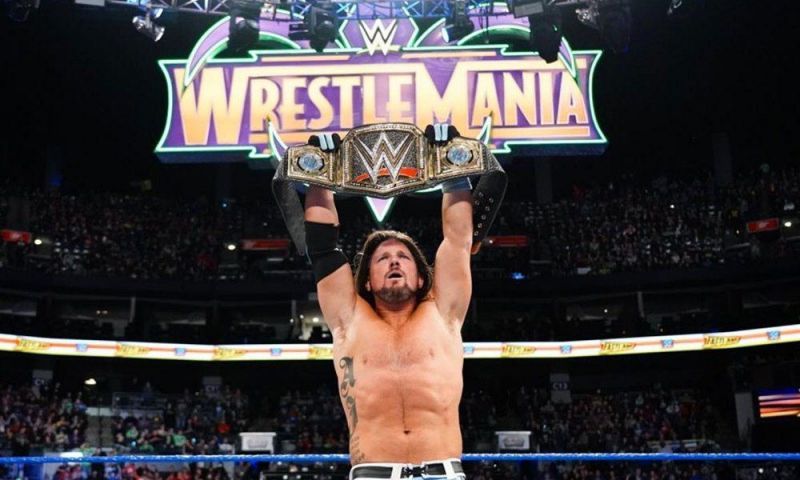 Styles&#039; Wrestlemania moment