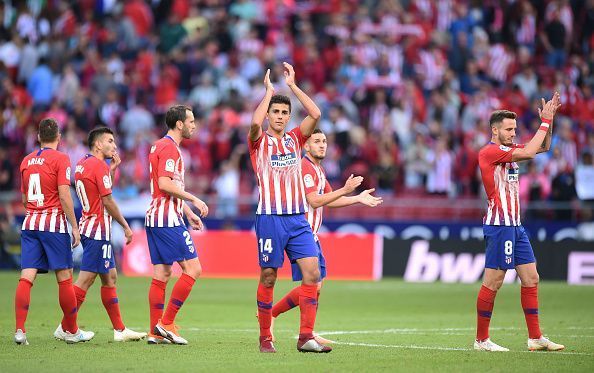 Atletico Madrid recovered from the poor start of the season and gradually rose in LaLiga standings