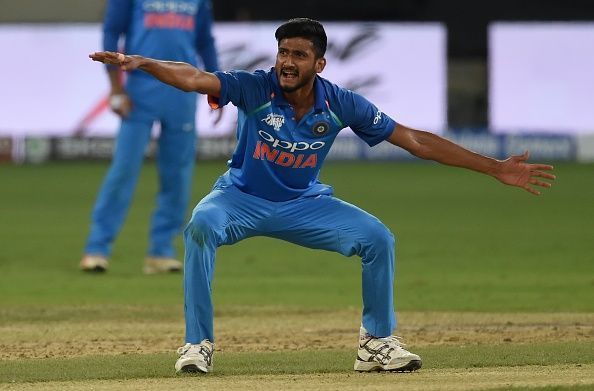 The 20-year-old Khaleel picked up figures of 3-13 in the fourth ODI at Mumbai