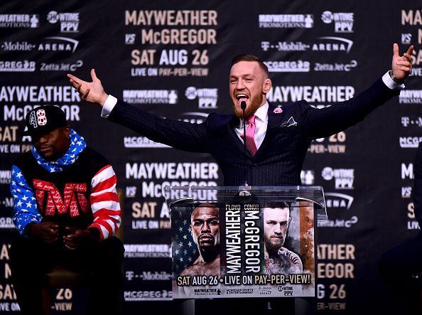 Floyd Mayweather Jr. v Conor McGregor World Press Tour - Los Angeles