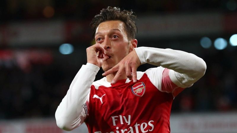 Ozil was brilliant against Leicester