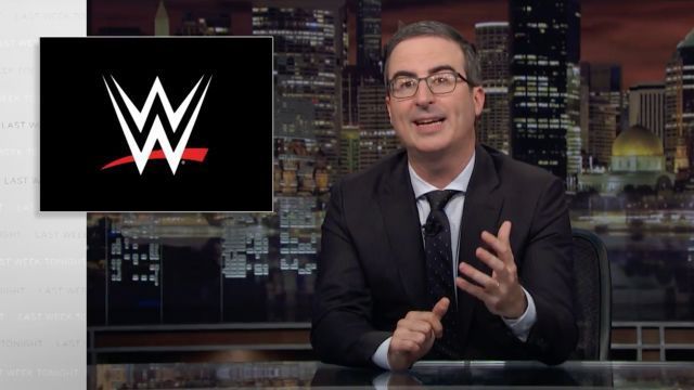 John Oliver criticises WWE over Crown Jewel event