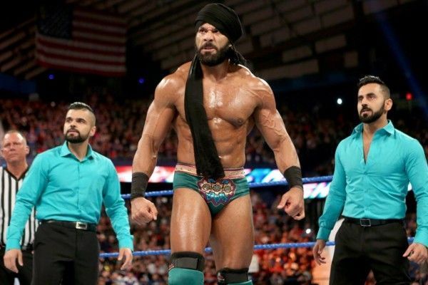 Jinder fits well into the Indian gimmick
