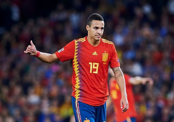 Rodrigo struggled to act as a focal point in attack for Spain