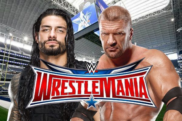 Roman Reigns vs Triple H - WrestleMania 32