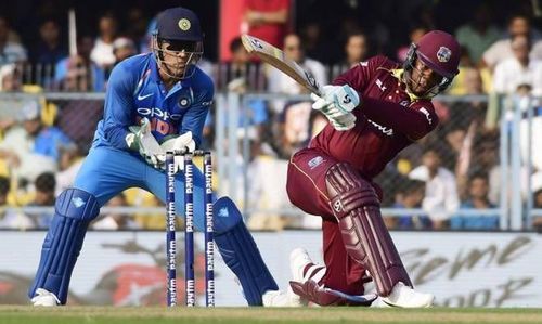 The Holder led Windies team posing a big threat to India's unbeaten home record