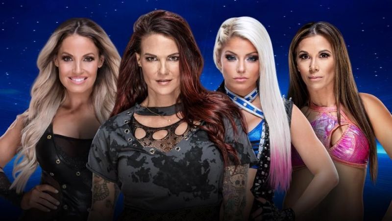 Trish Stratus and Lita vs. Alexa Bliss and Mickie James