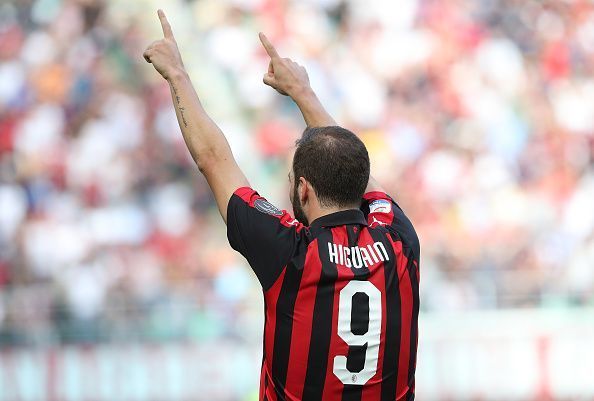 Higuain is also one of the top superstars that will run riot in the Europa League this season