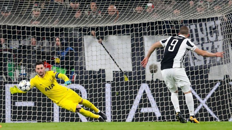 Higuain has always struggled with scoring penalties (Picture Credit: Eurosport)