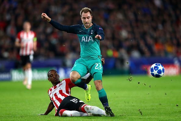 Eriksen's play-making abilities will be key to Spurs' chances on Monday night.