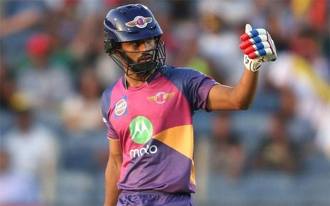 Rahul Tripathi made his name while opening the innings for Pune IPL team