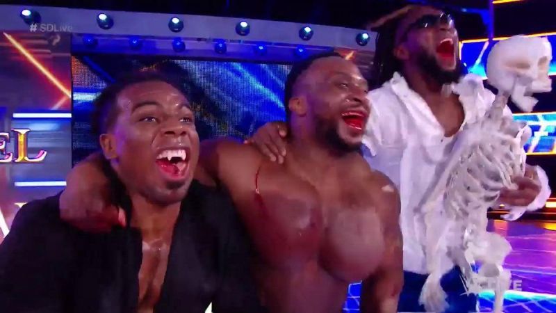 This was a great Halloween surprise from The New Day, I thought