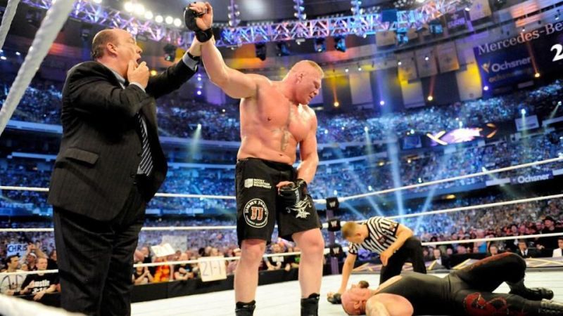Referee Chad Patton reportedly didn&#039;t know the Brock Lesnar vs. Undertaker finish