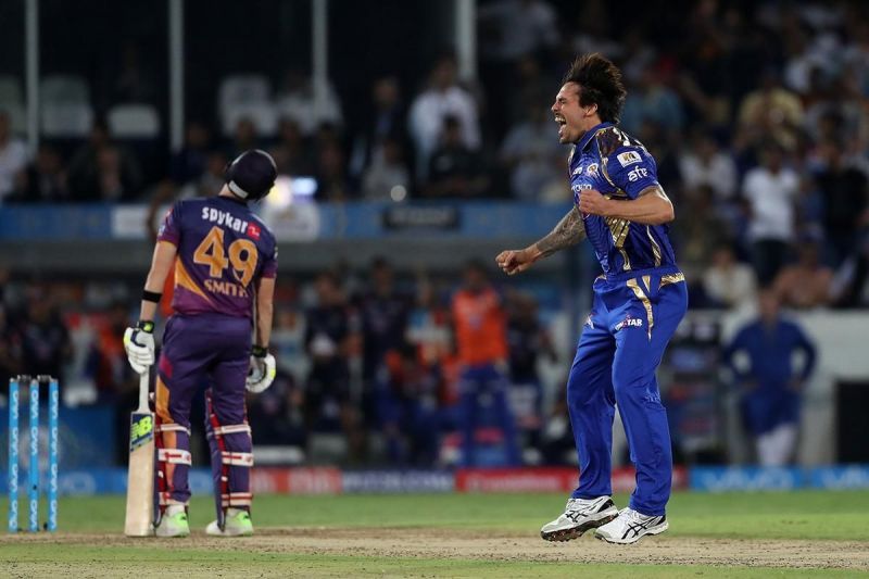 Mitchell Johnson led the Mumbai Indians to a memorable victory in the 2017 IPL final&#039;s last over