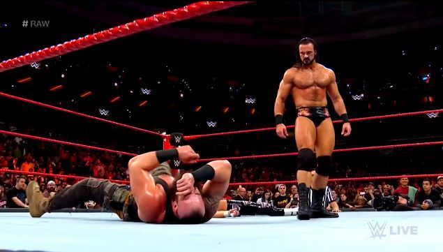 Drew McIntyre has some unfinished business with Braun Strowman.