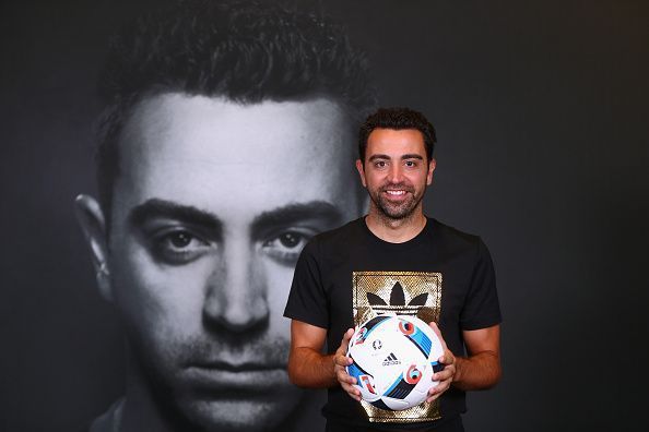 Xavi opens adidas zone in the new flagship Go-Sports Store in the Mall of Emirates Dubai