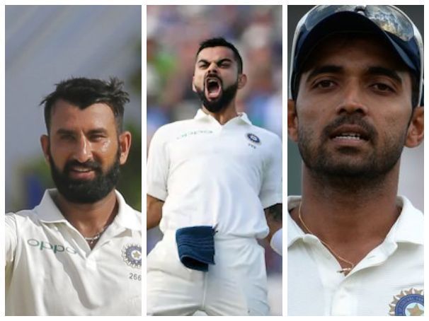 Pujara, Kohli and Rahane have been the backbone of Indian batting in Test for several years now