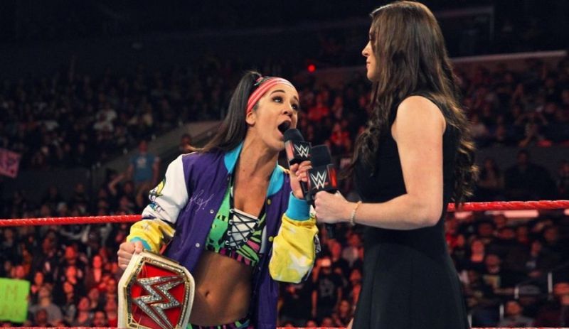 Bayley means business this time